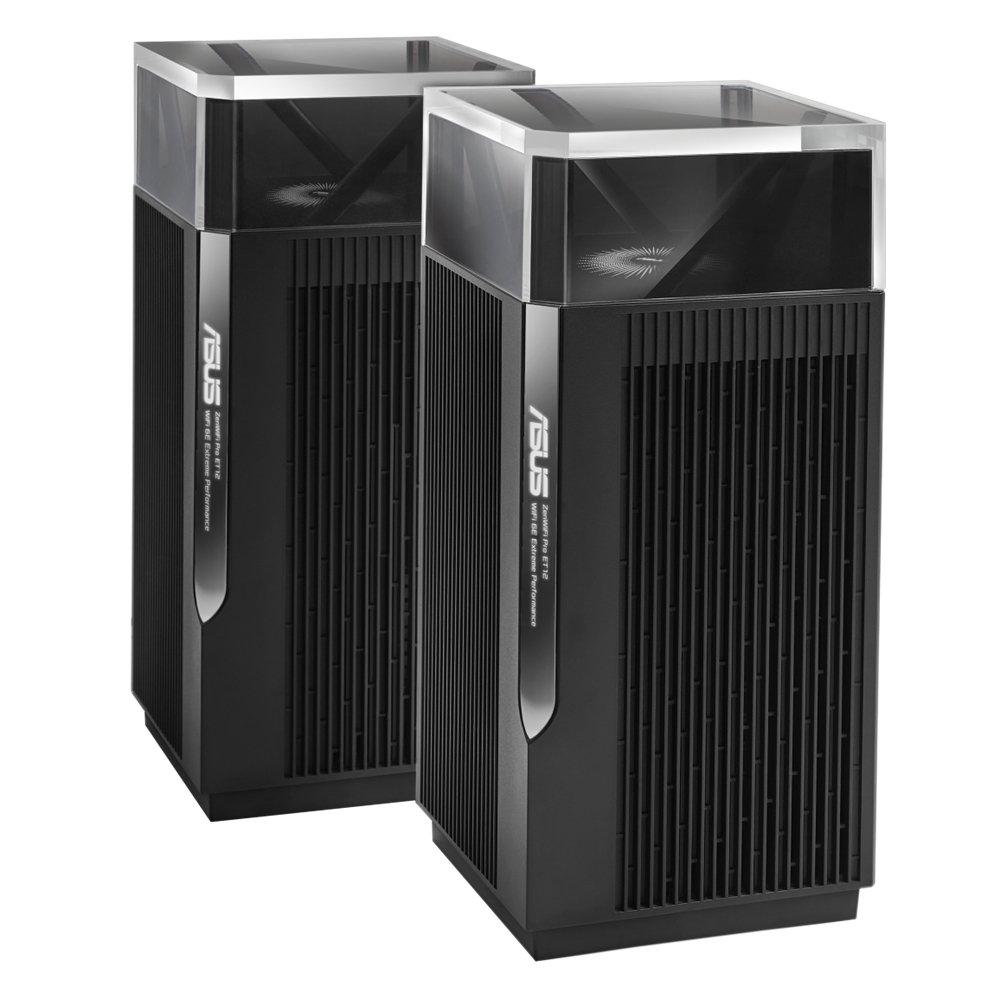 

Asus zenwifi pro mesh system, wireless axe, tri-band, 2-pack, et12(2-pk)-black