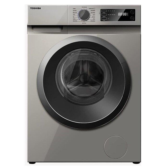 

Toshiba front load washer, 8kg capacity, 1400rpm, tw-bl90a4b(sk) – silver