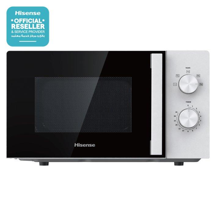 

Hisense 20l manual microwave oven, 700w, h20mop1weh07 - white