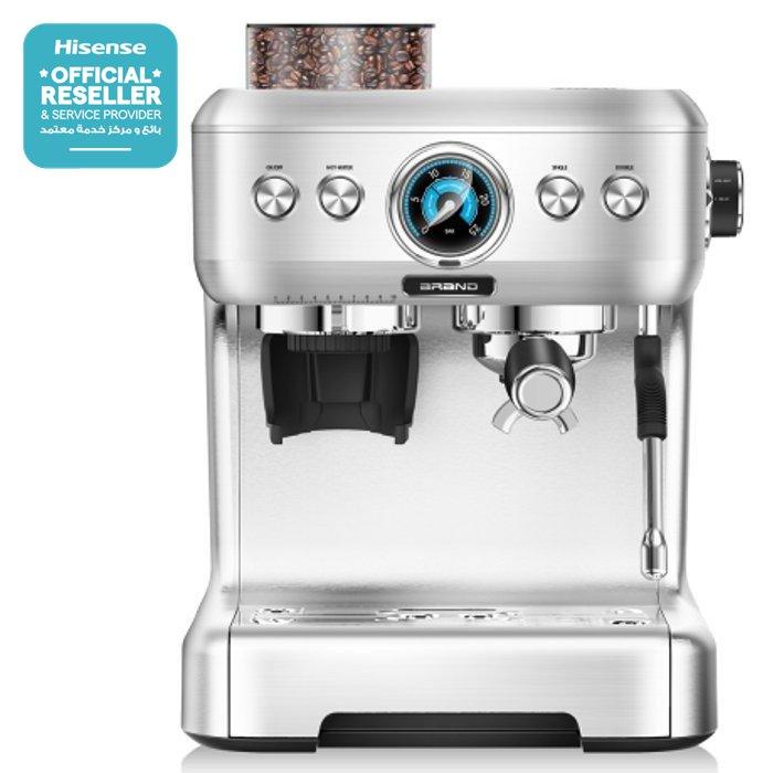 

Hisense semi espresso machine, 1470w, 2. 7l, cm5700ac-gs - silver