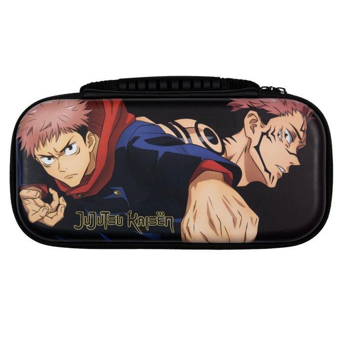 

Konix jujutsu kaisen nintendo switch carry bag - black and brown