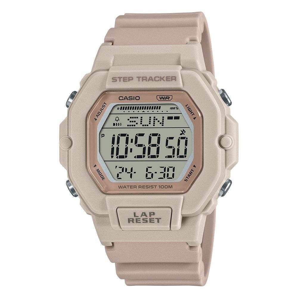 

Casio core women's casual watch, 43mm, lws-2200h-4avdf - pink