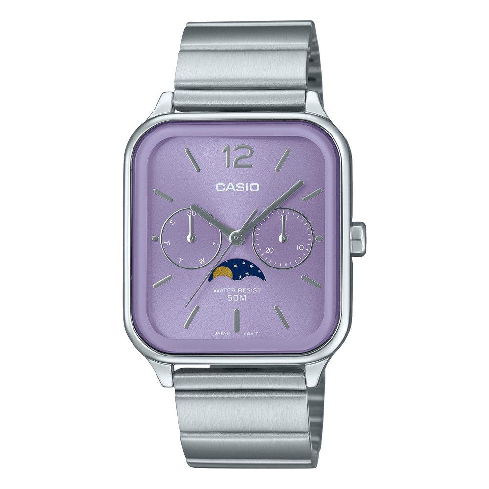 

Casio core women's casual watch, 45mm, m305d-6avdf - silver