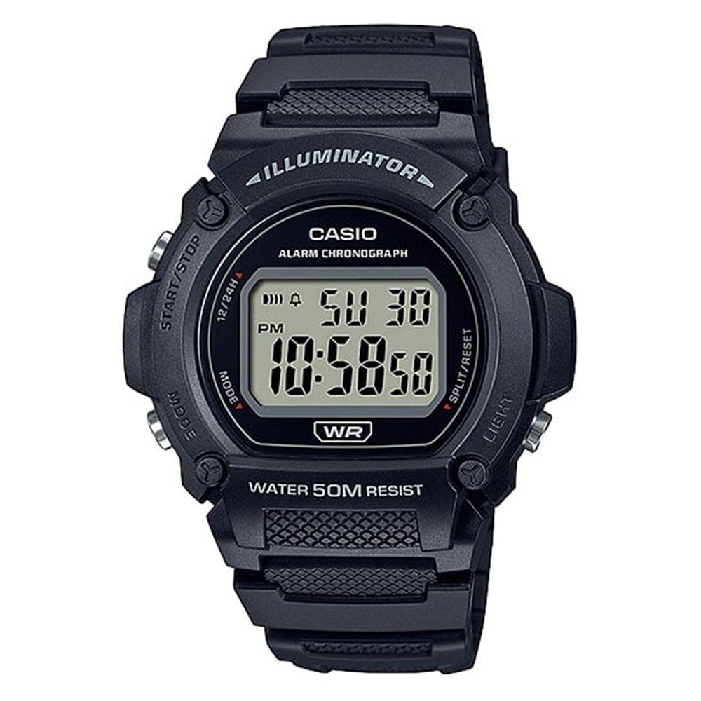 

Casio casual unisex core watch, digital, 48mm, w-219h-1avdf - black