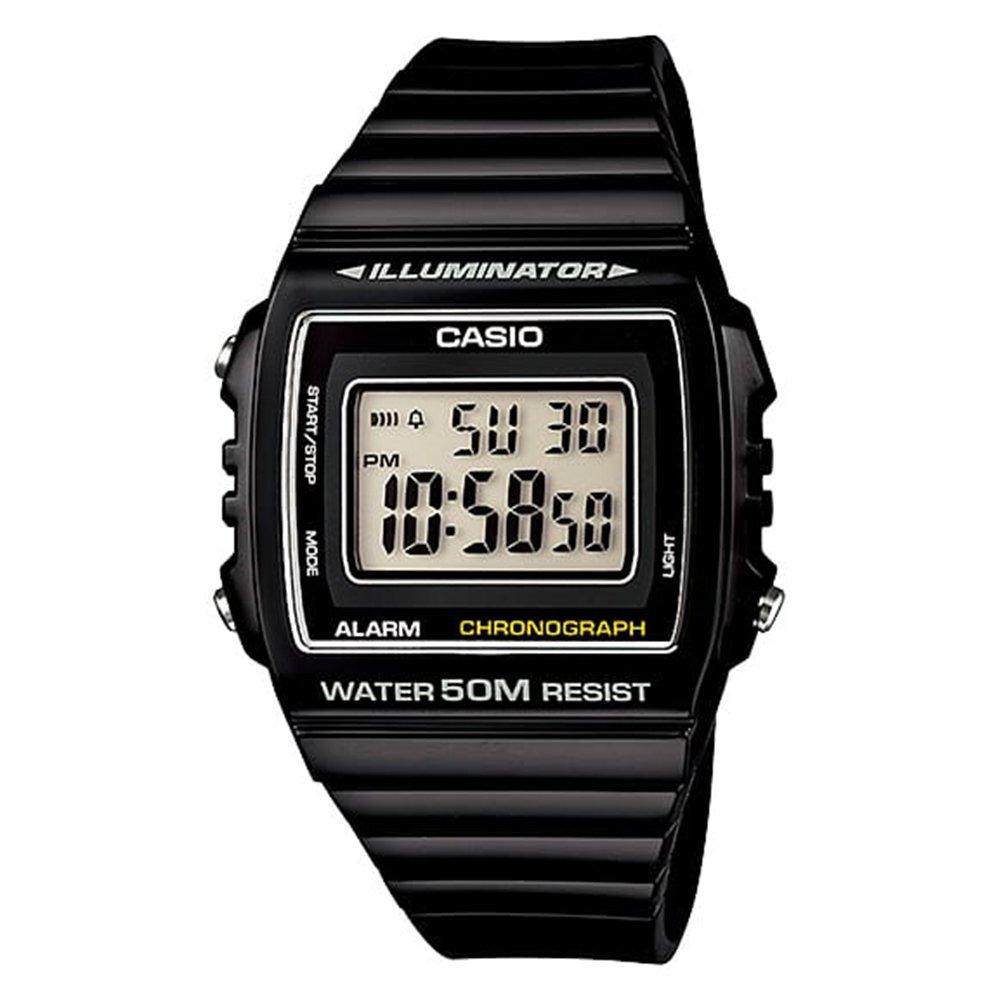 

Casio glu men’s watch, digital, 43mm, w-215h-2avdf - black