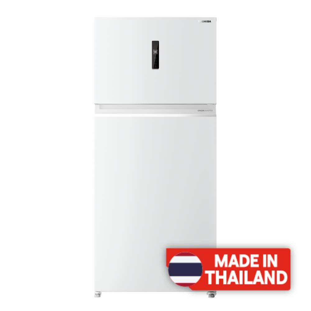 

Toshiba top freezer refrigerator, 608l, 21. 5 cft, gr-rt835wepmfk(01) – white