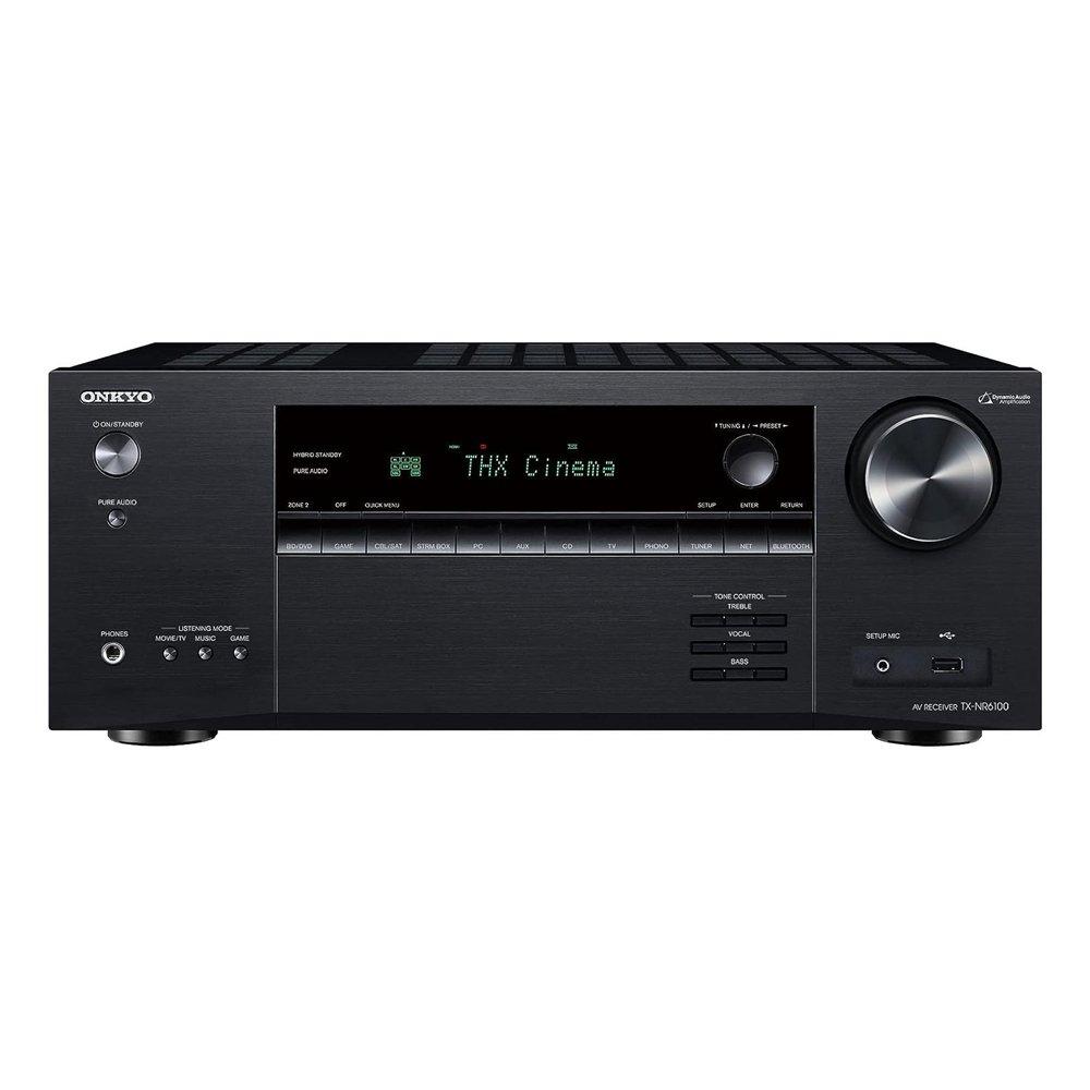 

Onkyo tx-nr6100 7. 2 channel 8k smart av receiver, txnr6100m2bmmp – black