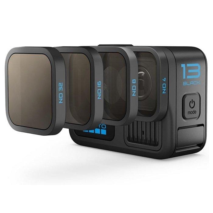 

Gopro nd filter kit for hero13, 4-pack, aendf-001 - black