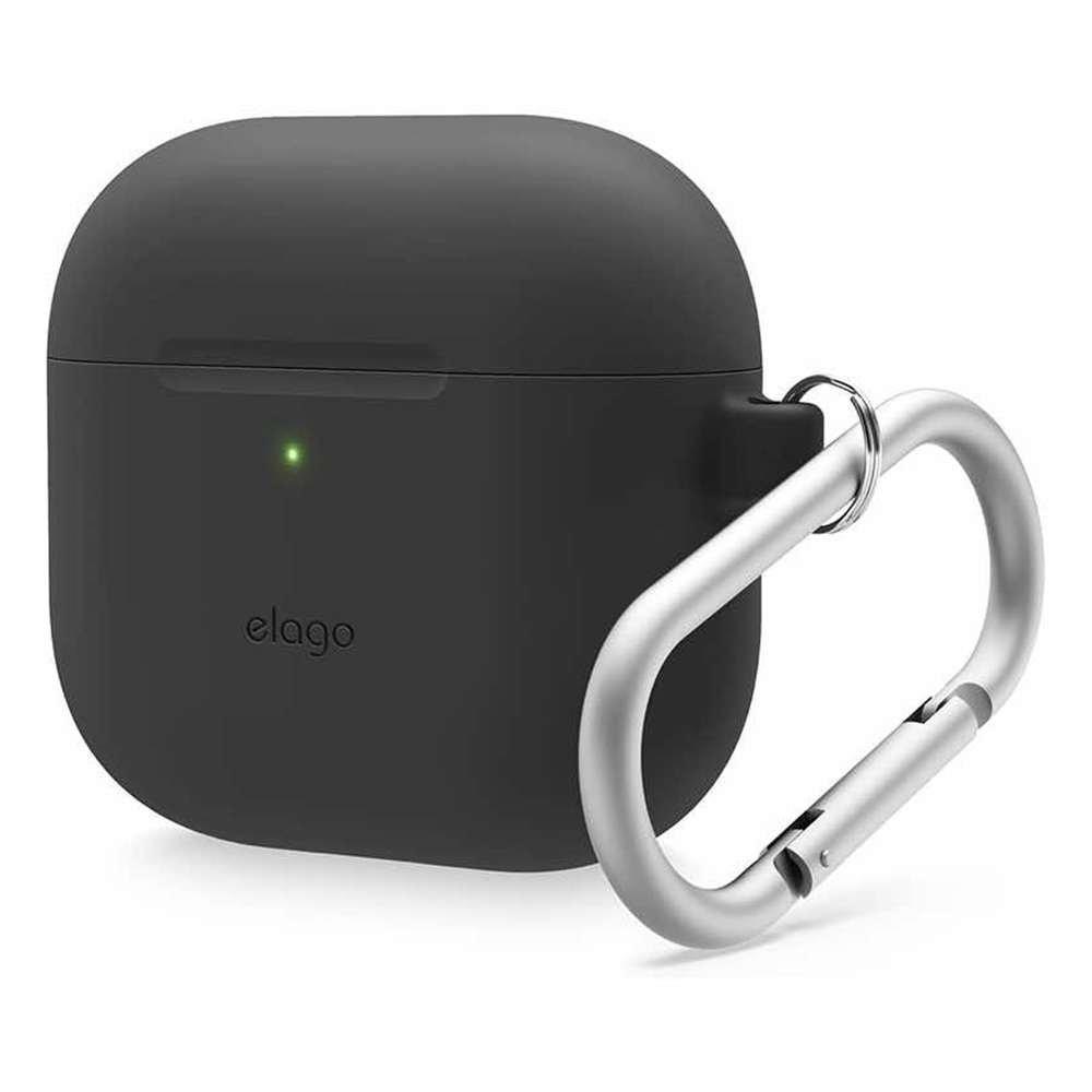 

Elago airpods 4 silicone hang case - black