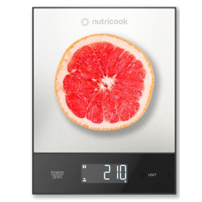 

Nutricook digital kitchen scale, 5kg capacity, ks205s-me - stainless steel