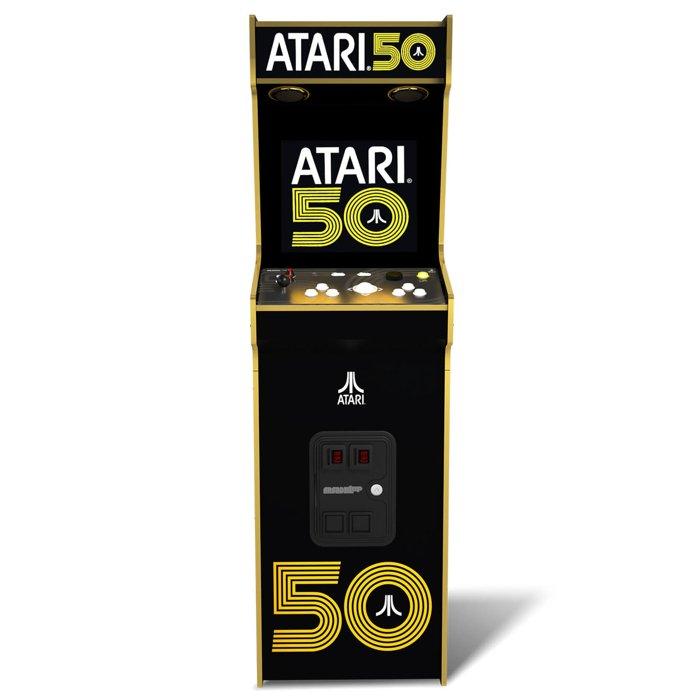 

Arcade1up atari 50th annivesary deluxe arcade machine - 50 games in 1 - multicolored