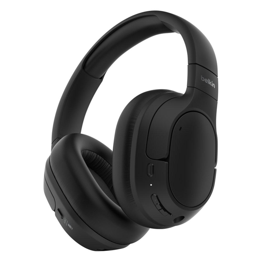 

Belkin soundform isolate noise cancelling over-ear headphones, aud008hqbk – black