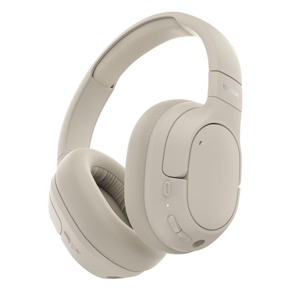 

Belkin soundform wireless over-ear headphones, aud009hqsa - sand