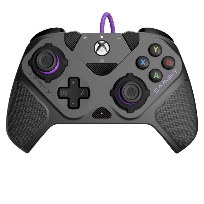 

Pdp victrix xbox gambit prime wired controller - black