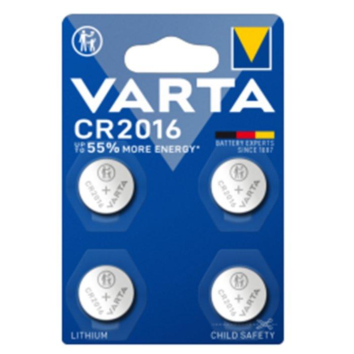 

Varta lithium coin blister batteries, 4 pcs - cr2016