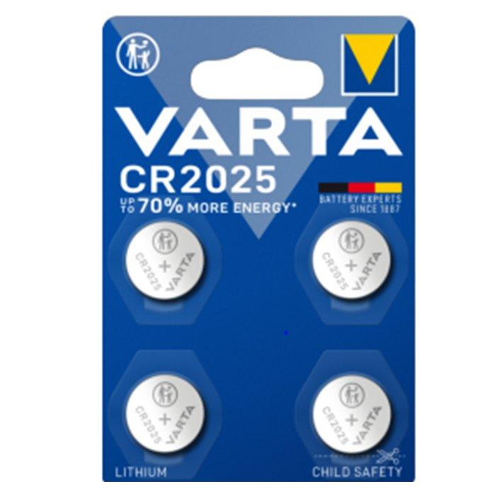 

Varta lithium coin blister batteries, 4 pcs - cr2025