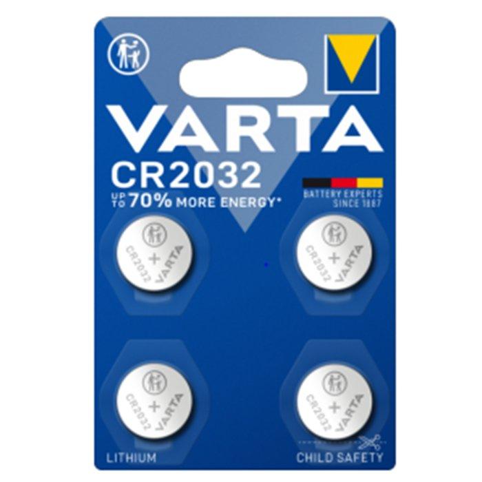 

Varta lithium coin blister batteries, 4 pcs - cr2032