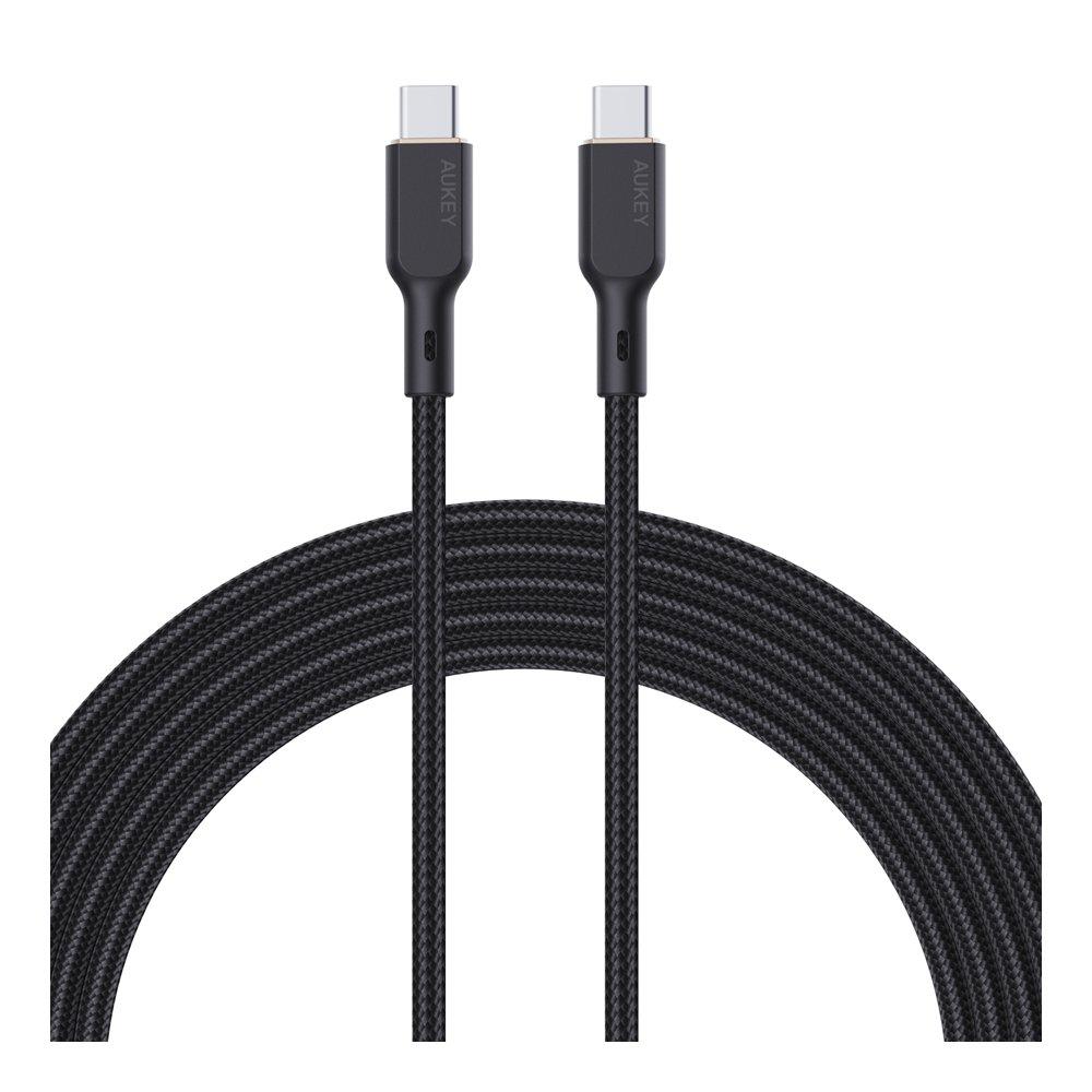 

Aukey 100w usb-c to usb-c cable, 1m, au-cb-mcc101-bk – black
