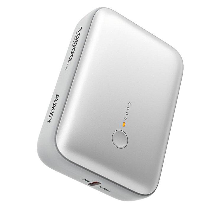 

Aukey spark mini 10000mah compact power bank, au-pb-y55-wh - white