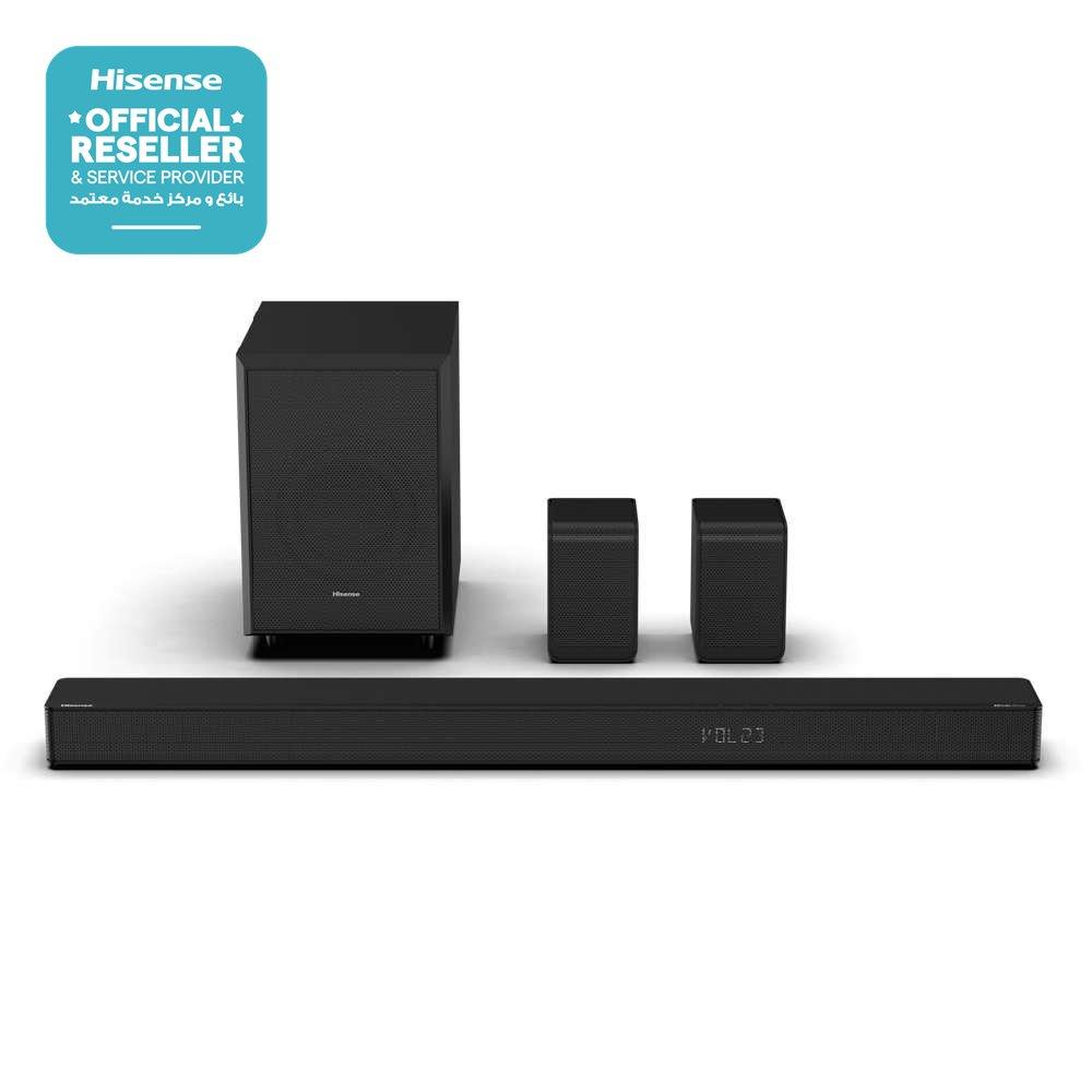 

Hisense wireless 5. 1. 2 soundbar, 420w, ax5120g - black