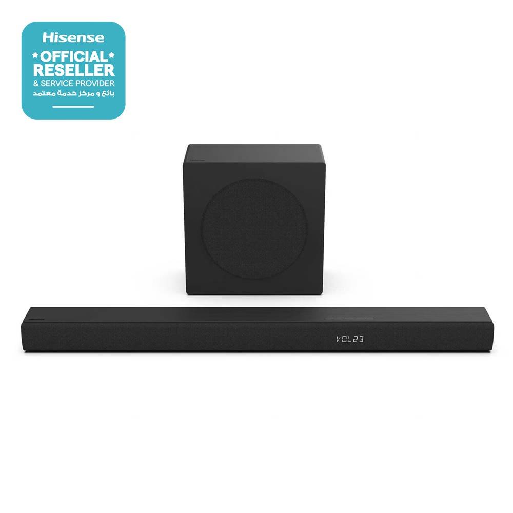 

Hisense wireless 3. 1 soundbar with wireless subwoofer , 480w, hs3100 - black