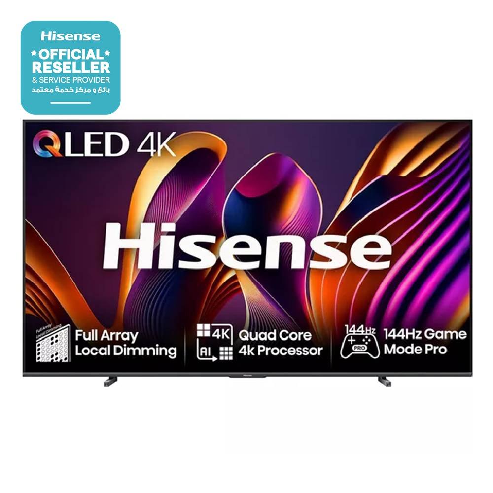 

Hisense 100” qled 4k uhd smart tv, 100e7n – grey