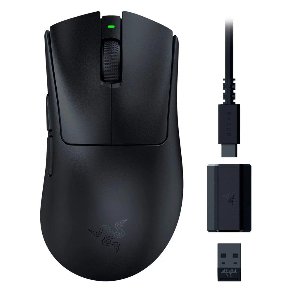 

Razer deathadder v3 hyperspeed wireless gaming mouse, rz01-05140100-r3u1 - black