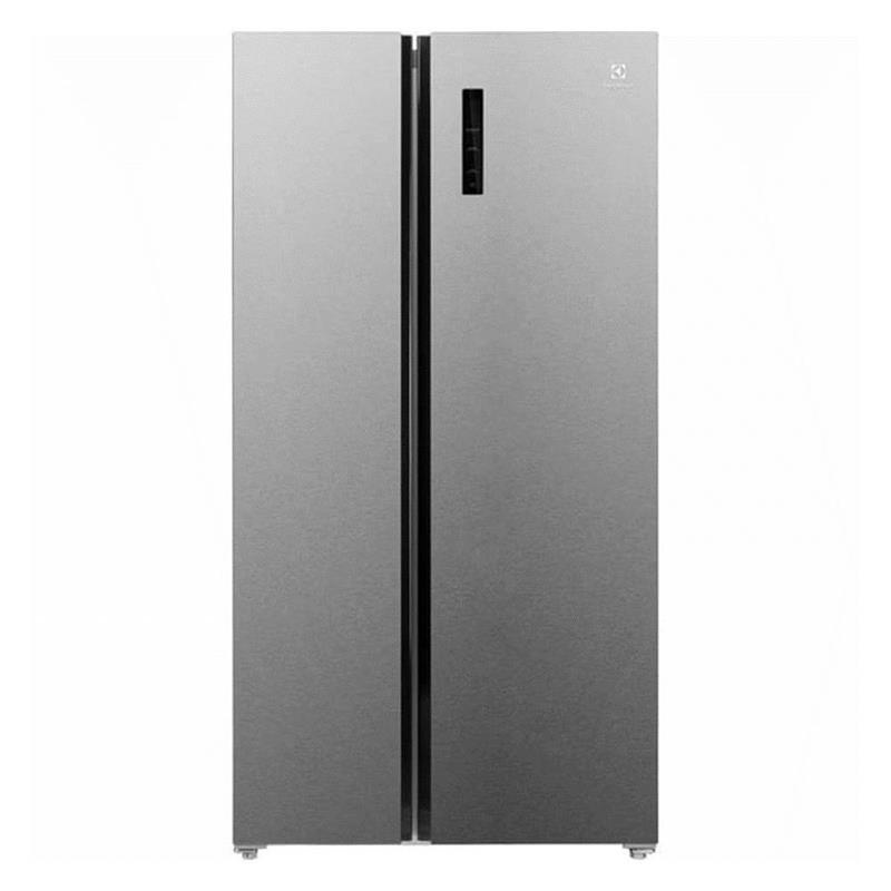 

Electrolux side by side refrigerator, 505l, 17. 8cft, ese5401a-ame – dark grey