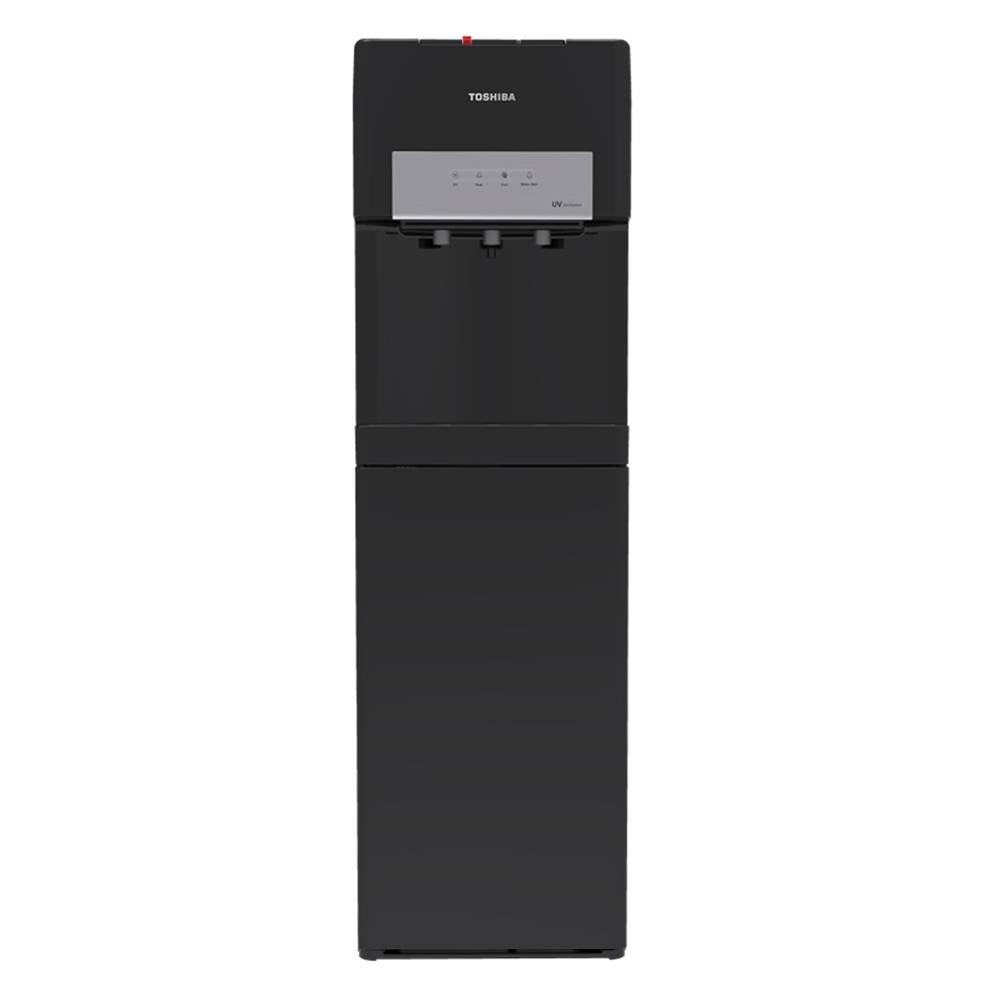 

Toshiba bottom loading water dispenser with uv light, 3 taps, rwf-w2035uvbg(k) – black