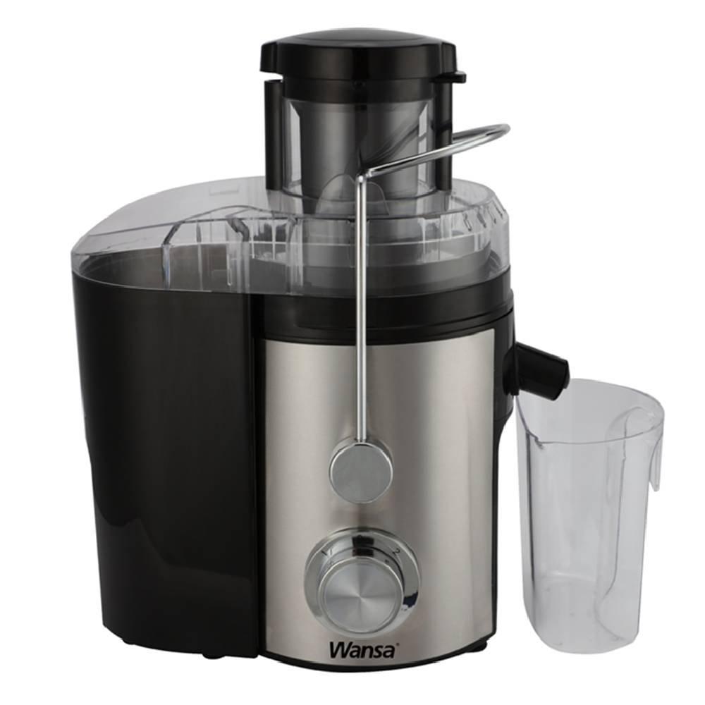 

Wansa juicer, 1l, 600w, je3402-gs - black & silver