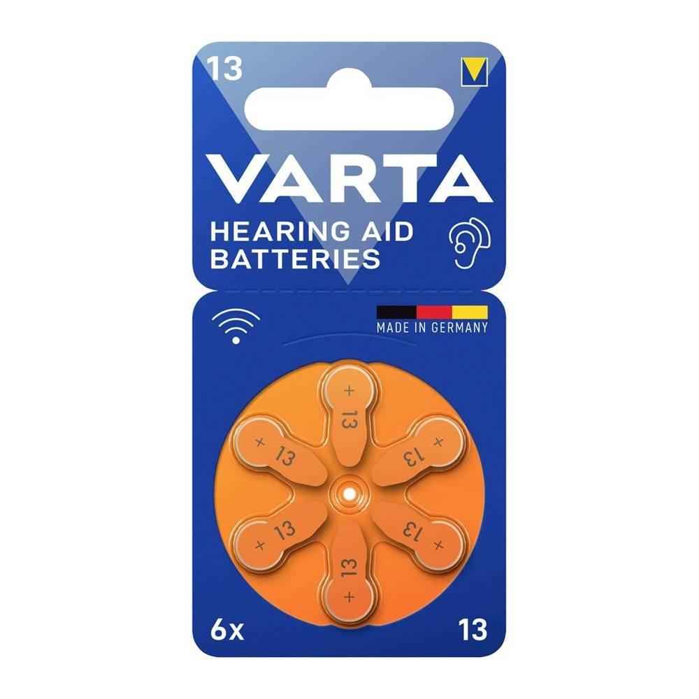 

Varta hearing aid batteries, 13- 6 pcs