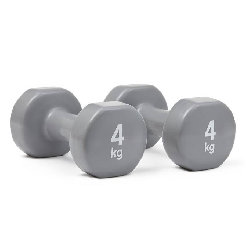 

Reebok, 4kg training dumbbells, 2pcs, rawt-18004 - gray
