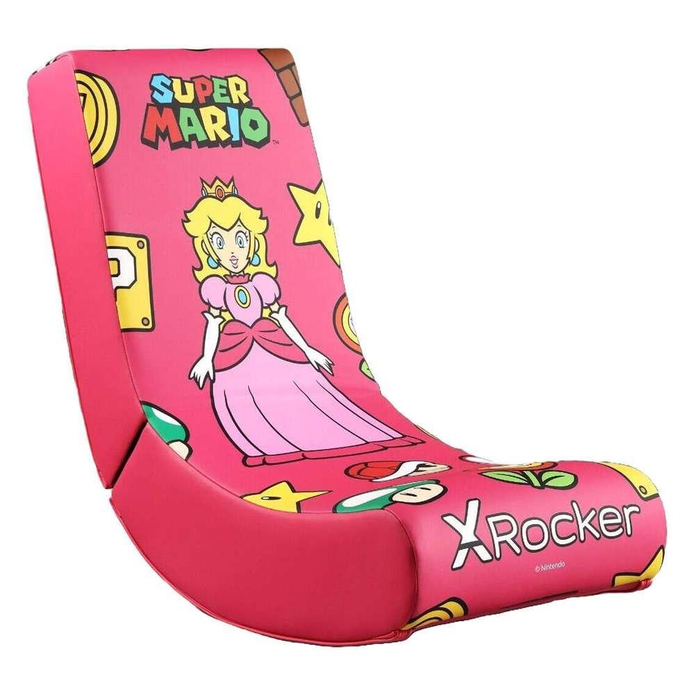 

X rocker nintendo video rockers bowser power up edition gaming chair, 71338 – pink