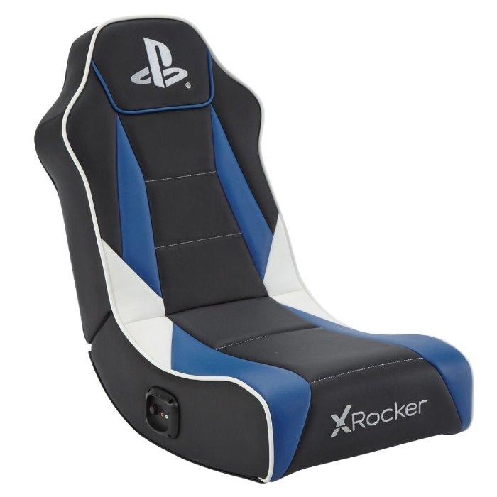 

X rocker playstation geist v2 2. 0 floor rocker gaming chair - black