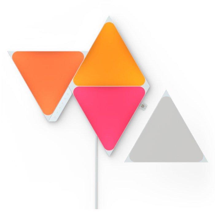 

Nanoleaf shapes triangles starter kit, 4 packs, nl47-2002tw-4pk
