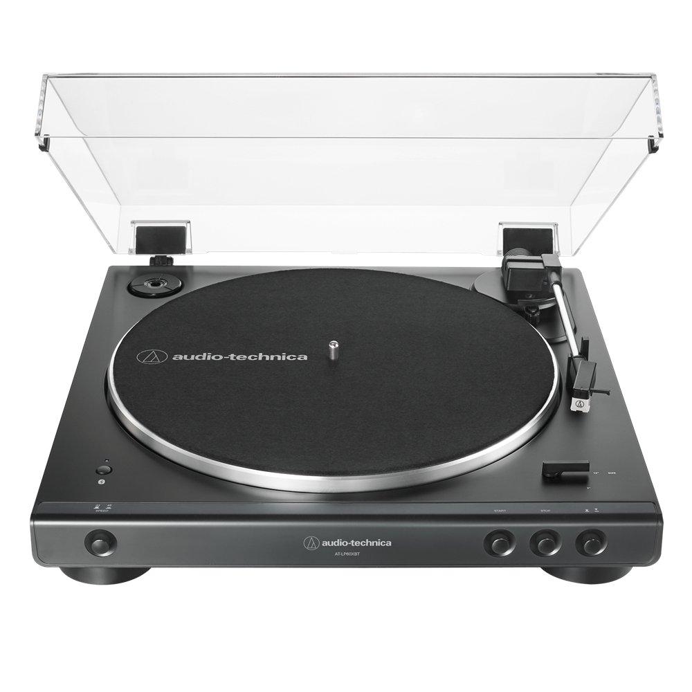 

Audiotechnica fully automatic wireless belt-drive turntable, at- lp60xbtbk – black