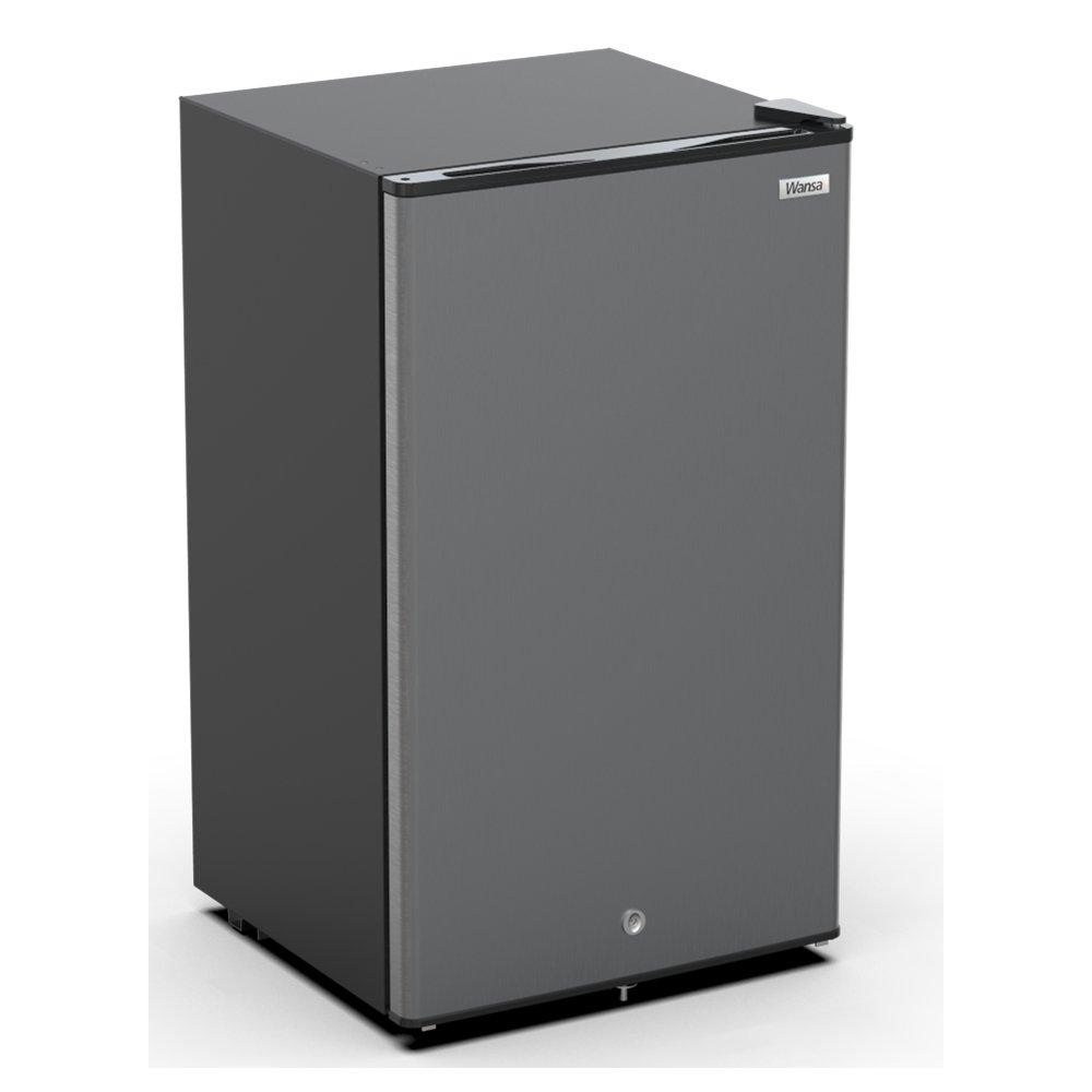 

Wansa single door refrigerator, 3. 4 cft, 95l, wro95df-x1ssm24c7 - stainless steel