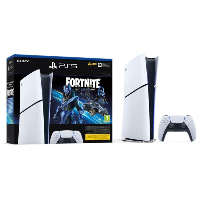 

Sony playstation 5 fortnite bundles digital console, cfi-2016b01y - white