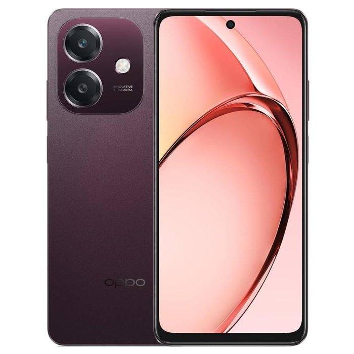 

Oppo a60 5g phone, 6. 67", 6gb ram, 256gb storage, 50mp - nebula red