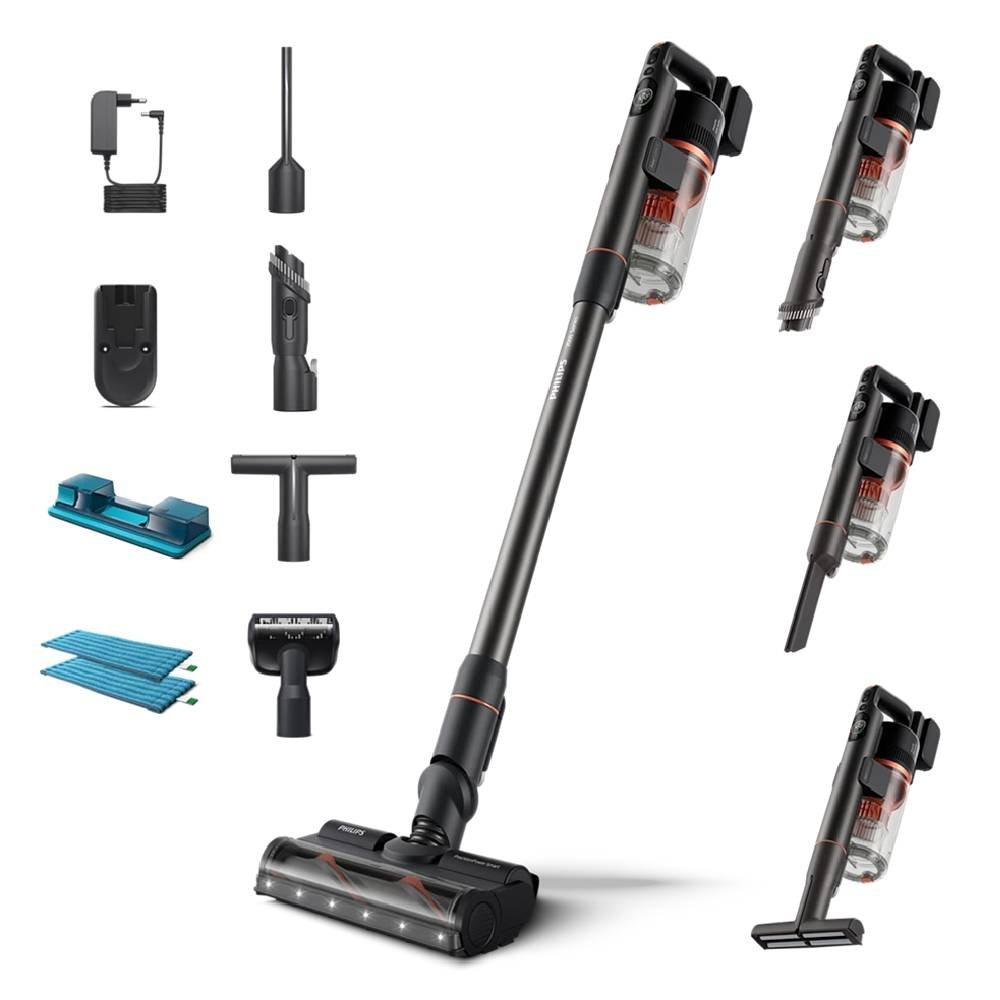 

Philips stick vacuum cleaner, 0. 6 l, xc7055/01 - coral red