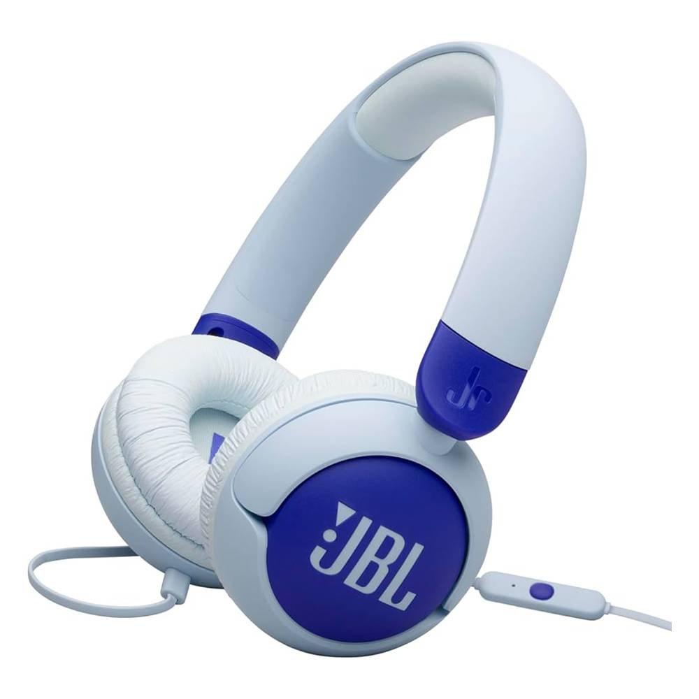 

Jbl jr320 wired over-ear kids headphones, jbljr320blu - blue