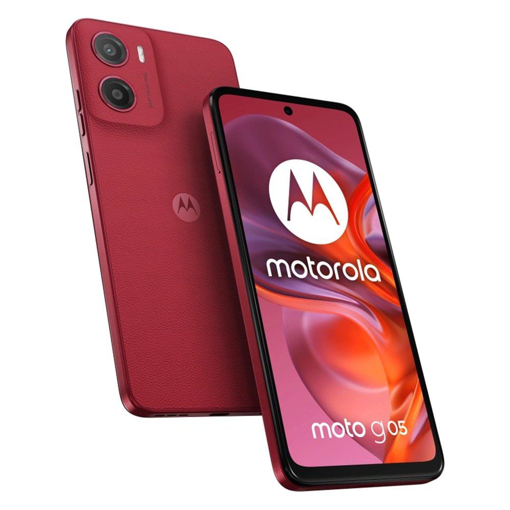 

Motorola moto g05 phone, 6. 67-inch, 256gb, 4gb ram – red