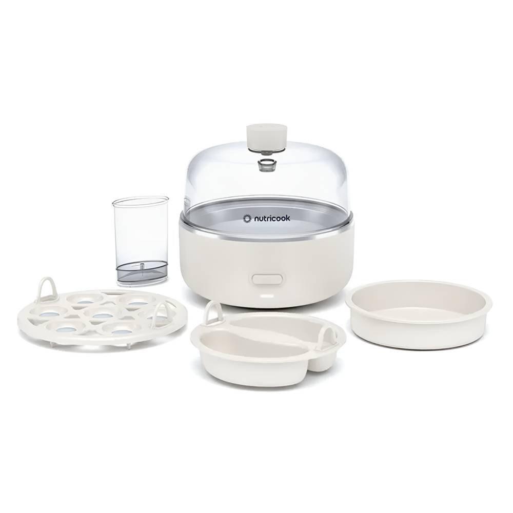 

Nutricook egg cooker,7 eggs capacity, 360w, ec207me-s - white