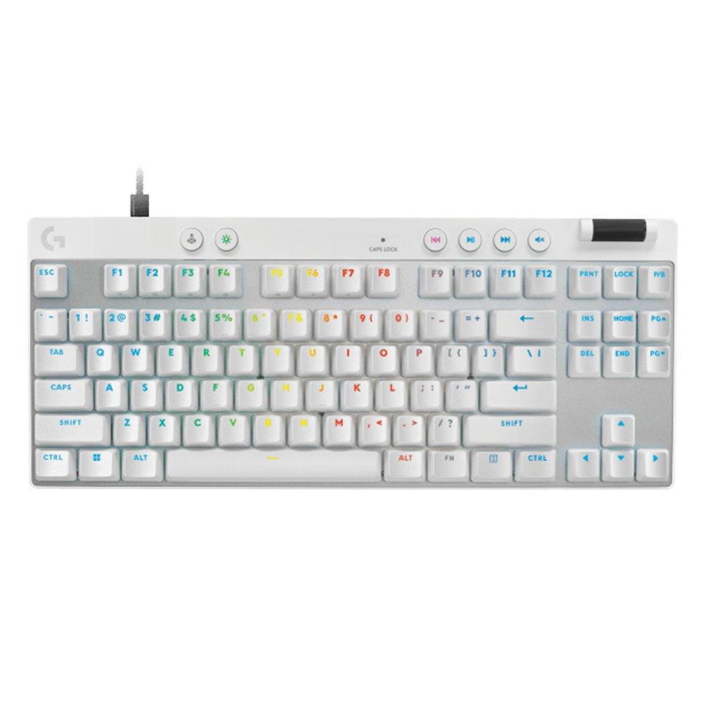 

Logitech pro x tkl rapid keyboard, 73234 – white