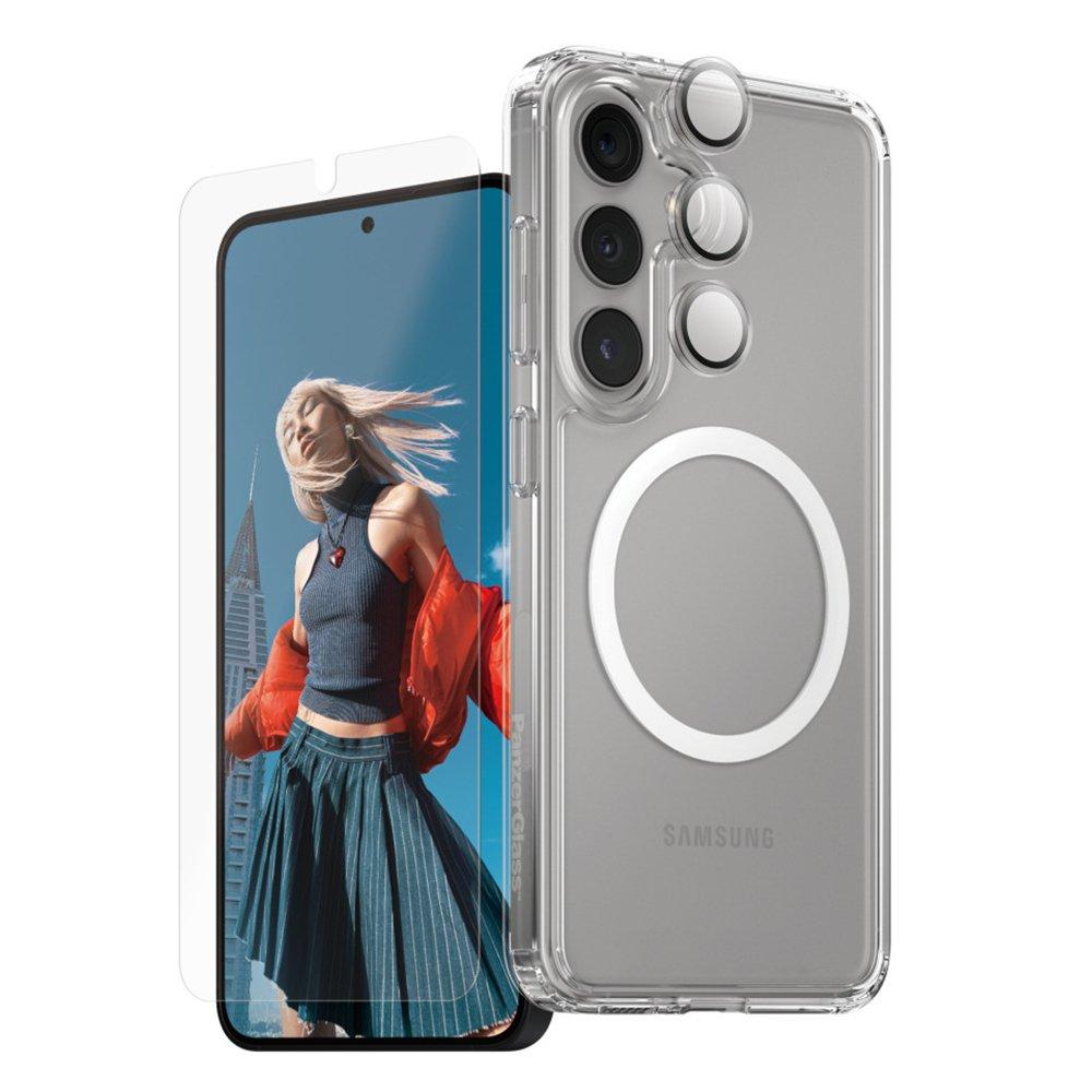 

Panzer 3 in 1 protection bundle for samsung s25 – clear