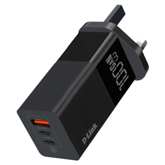 

D-link 100w dual usb wall charger, dpc-1003 - black