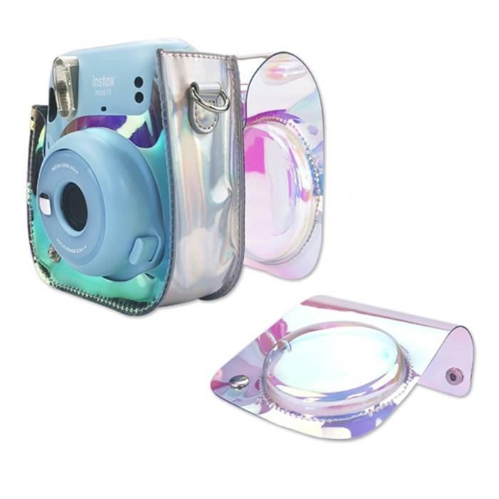 

Eq mini12 camera bag -holographic pvc