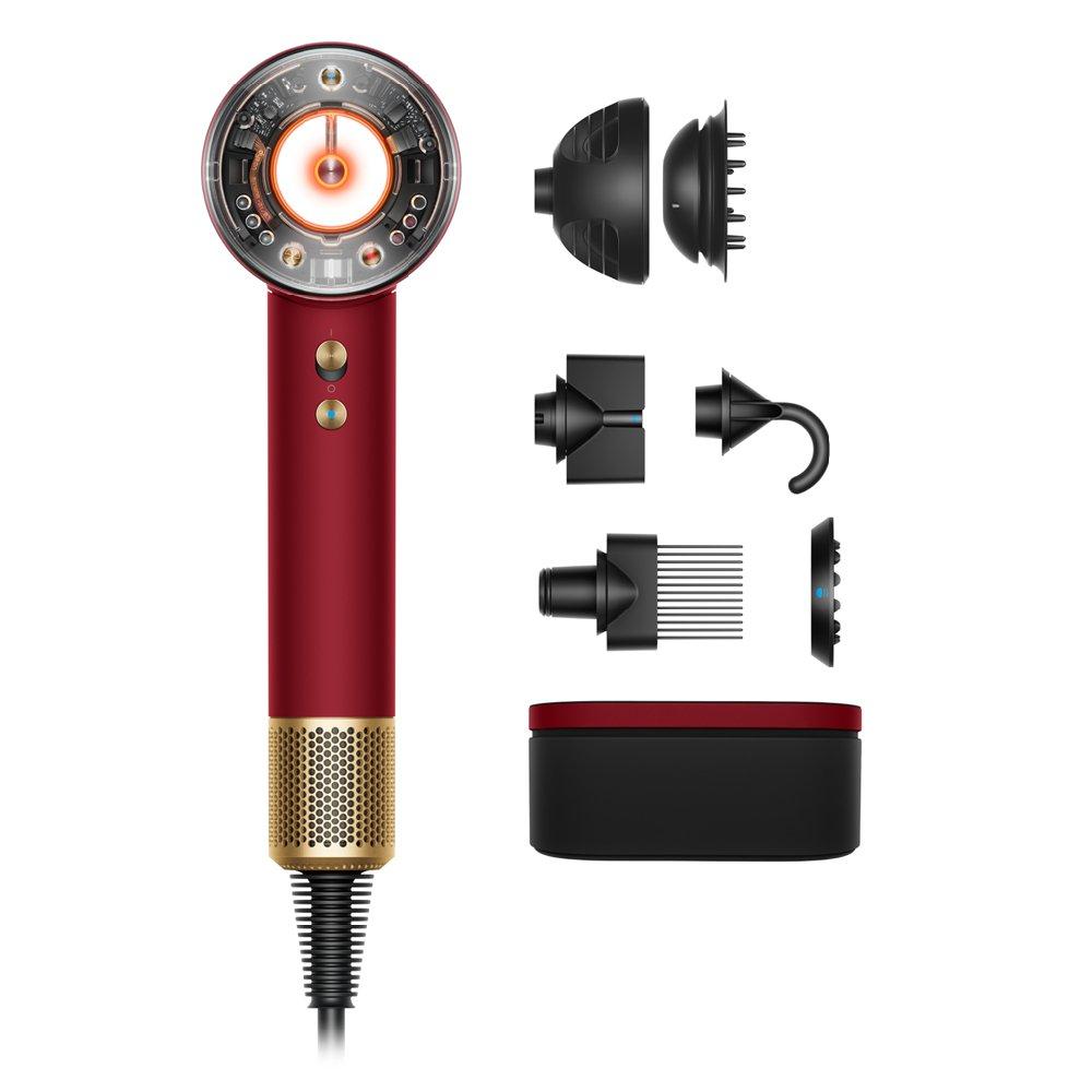 

Dyson hd16 supersonic nural hair dryer - red velvet/gold