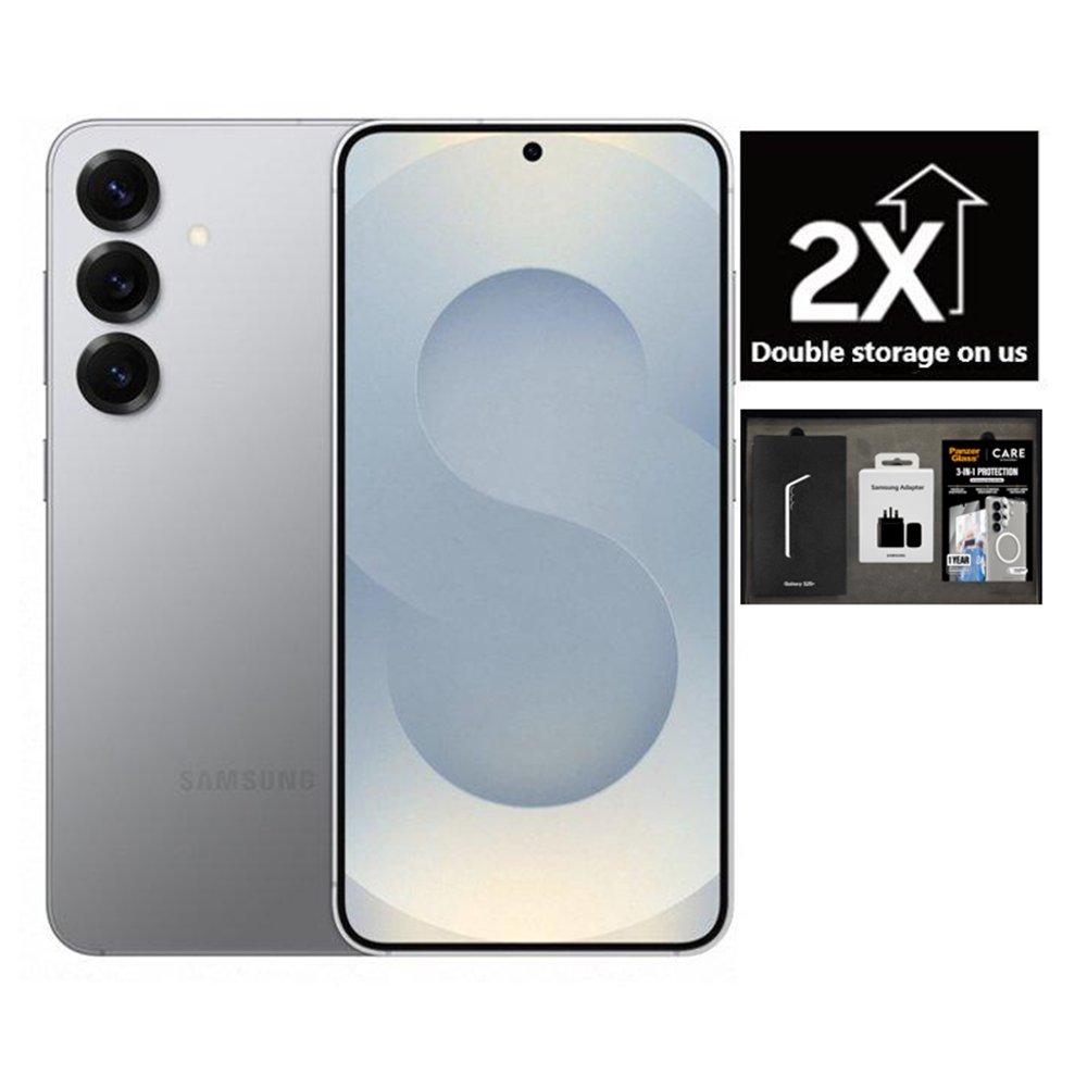 

Preorder samsung s25+ 5g, 6. 7-inch, 12gb ram, 256gb - silver shadow
