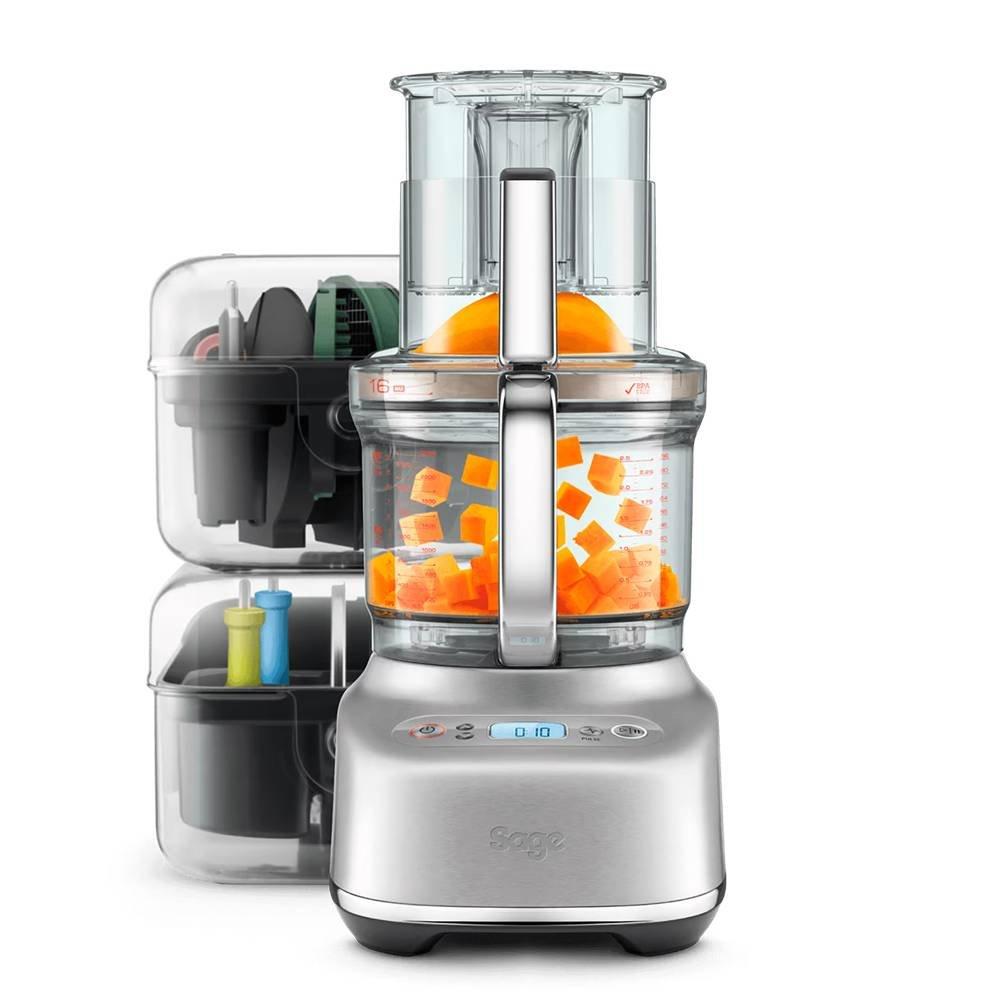 

Sage paradice 16 food processor, 900w, 3. 6l, bfp838 - stainless steel